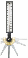 weksler adjustable angle glass thermometer